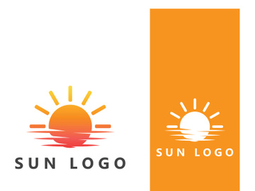 Creative and unique sun logo design. preview picture