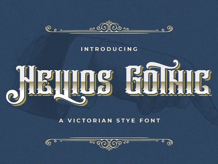 Hellios Gothic - Blackletter Font