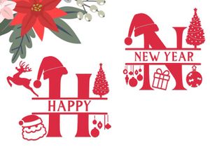 Welcome Christmas Monogram