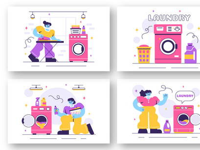 10 Laundry Room Illustration