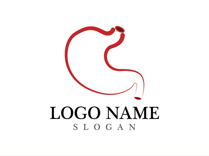 stomach care icon designs concept vector illustration