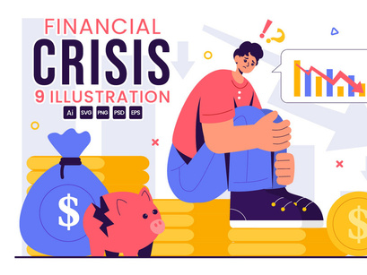 9 Financial Crisis Illustration