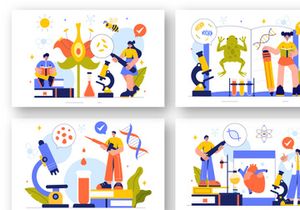 9 Biotechnology and Genetics Illustration