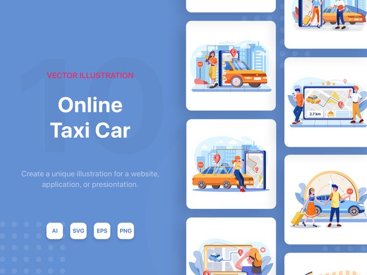 M129_Car Dealership Illustrations