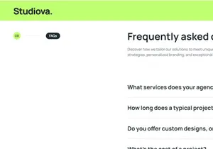 Studiova Bootstrap Website Template