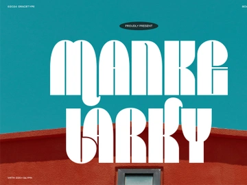 Manke Larky | Bold Display Sans preview picture
