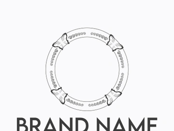 Butterfly logo design preview picture