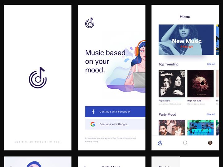 Music App UI Kit