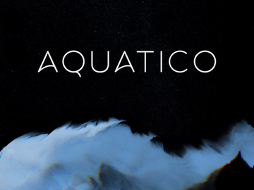 Aquatico - Free Typeface preview picture