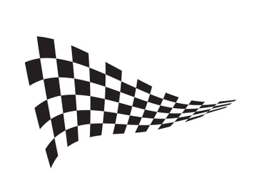 Race flag design illustration preview picture