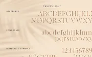 Canvas Font Family - Free Demo