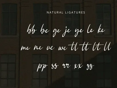 Bellina - Handwritten Font