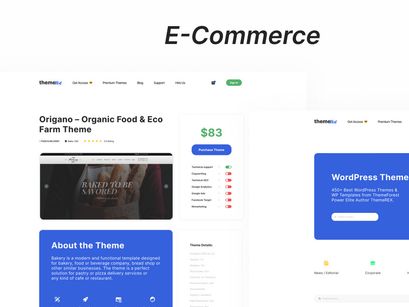 Design template ThemeRage Figma and Photoshop