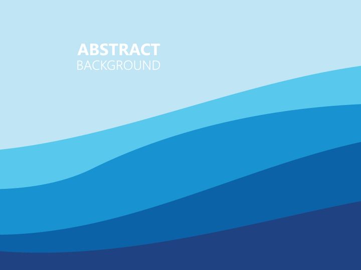 Blue wave water background wallpaper vector