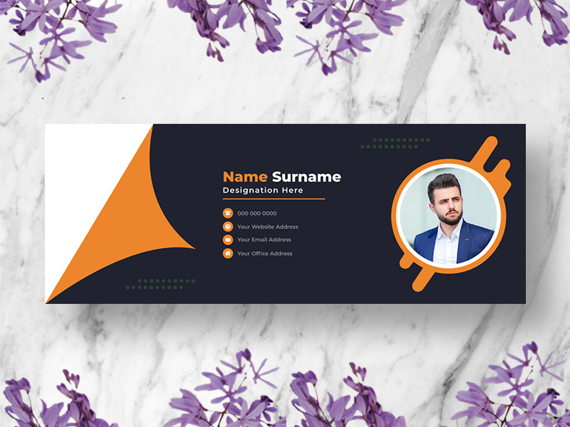Corporate Email Signature Template Ver-8