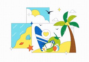 10 World Coconut Day Illustration