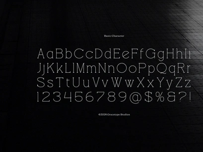 Farway Journal | Modern Serif Font