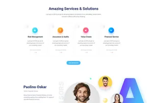Business PSD Template
