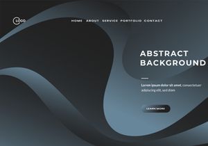 3D Background Modern Wave