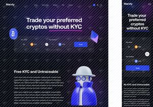 Marxty - Cryptocurrency UI KIT