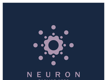Neuron logo or nerve cell logo design,molecule logo illustration template icon with vector concept