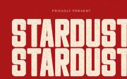 Stardust - Condensed Display Font