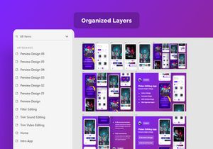 Video Editor App Design