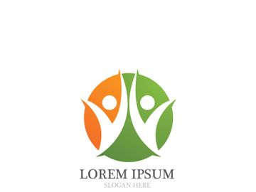 Health people lofe logo vector preview picture