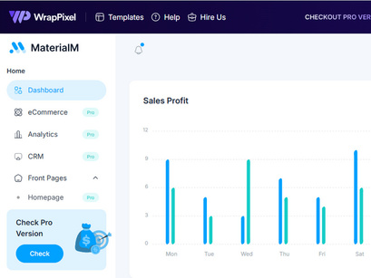 MaterialM Free Tailwind React Admin Template