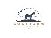Goat logo, Goat Farm Inspiration Design