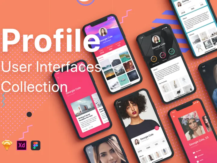 Profile Mobile UI Collection preview picture