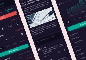 Stock Market Latest UI kit