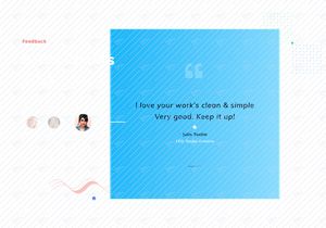 Creative Agency Landing Page DARK VERSION