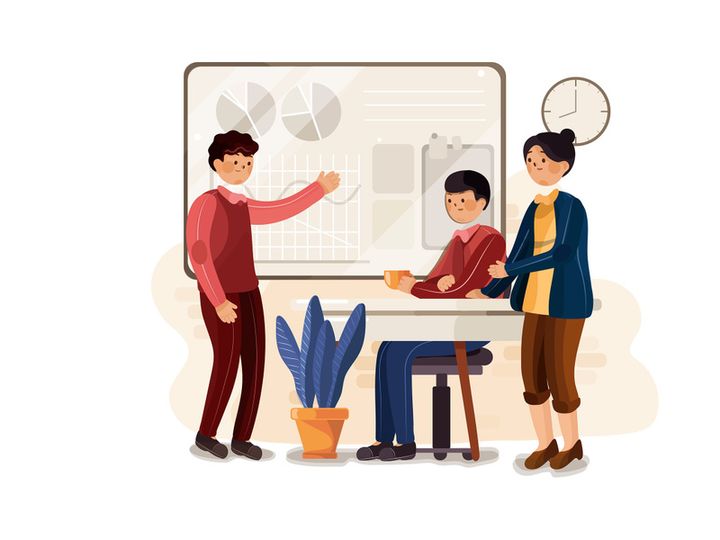 Startup company team meeting preview picture