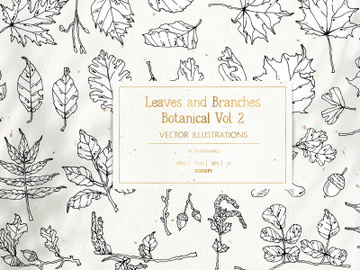 Leaves and Branches Botanical Vol. 2 preview picture