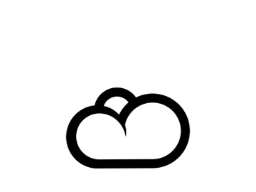 cloud vector  logo template design vector preview picture