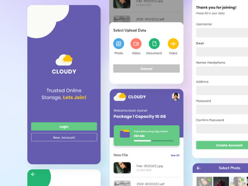 Cloudy - Storage Online Mobile App preview picture