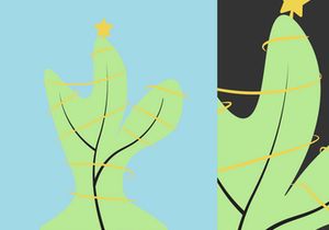 Christmas Tree Vector Bundle