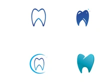 Dental abstract logo. Dental Health, dental care and dental clinic. Logo for health, dentist and clinic.
