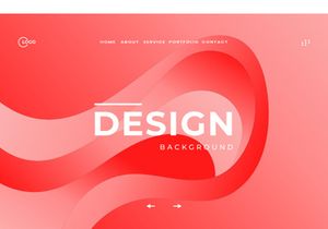Minimalist Abstract Gradient Colorful Wave Background