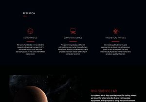 Scientis - Science Figma Web Template