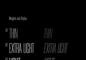 Morganite: Free condensed fonts in 18 styles