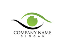 Eye Care vector logo design