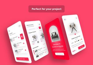 Furniture Store App Design