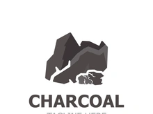 Charcoal wood burning flat pile vector illustration isolated on white background resources of nature icon for industrial design