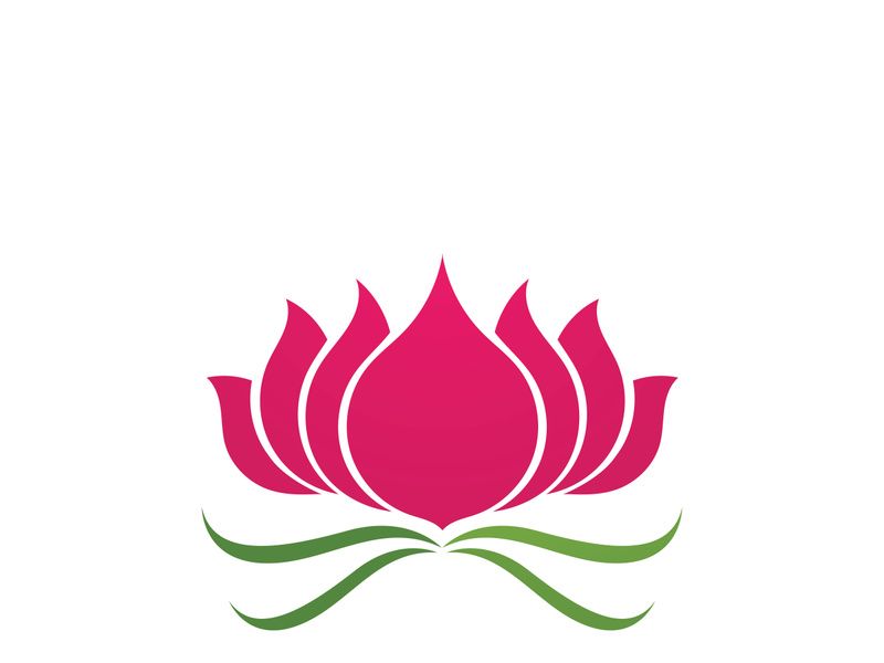 Beauty Vector lotus flowers design logo Template icon