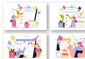 9 Event Planning Illustration
