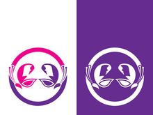 Butterfly logo icon vector design illustration