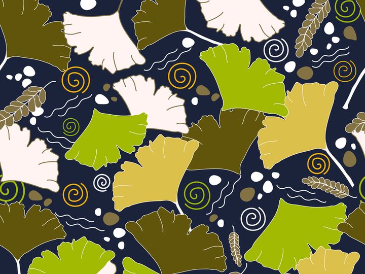 Seamless Leaves Pattern