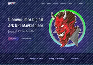 NFT Landing Page